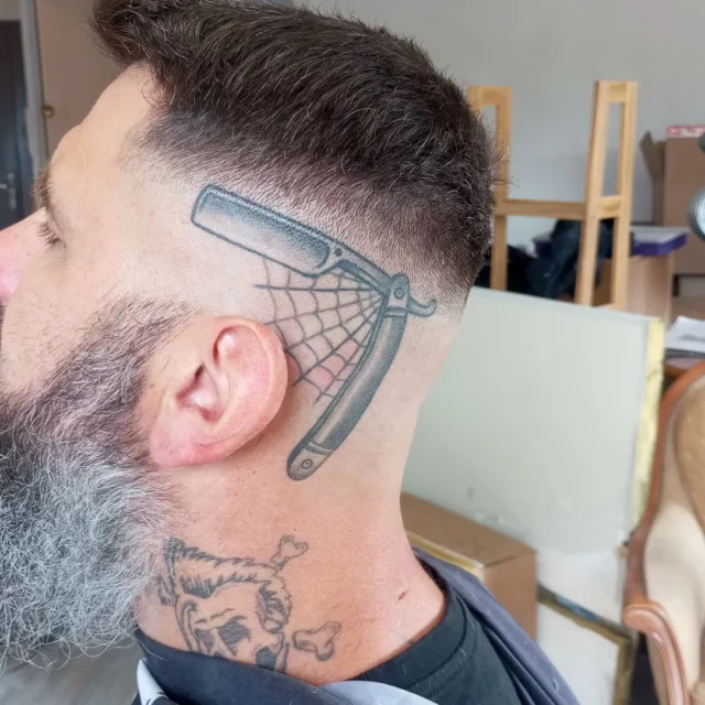 Réalisation du Coiffeur Barbier Savoyard sur Instagram